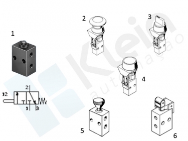 VALVULA CAME PINO MOLA 3/2 VIAS M5